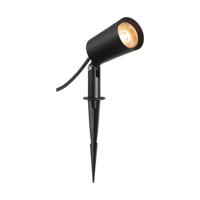 SLV SYNA PLANT | grondspieslamp, mobiele lamp, buitenverlichting, buitenverlichting van tuin, terras, planten, paden, vijver | Schuko-stekker, 3000K, IP65, 36°, 540lm