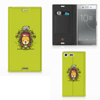 Sony Xperia XZ Premium Magnet Case Doggy Biscuit