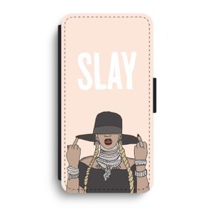 Slay All Day: iPhone XR Flip Hoesje