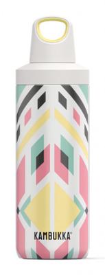 Kambukka thermosfles Reno Insulated Shibori 500 ml RVS wit Kambukka thermosfles Reno Insulated Shibori 500 ml RVS wit