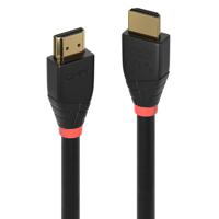 LINDY 41073 HDMI-kabel Aansluitkabel HDMI-A-stekker, HDMI-A-stekker 20.00 m Zwart 4K UHD - thumbnail