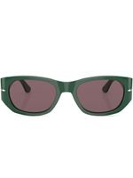 Persol lunettes de soleil teintées à monture rectangulaire - Vert