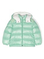 Moncler Enfant doudoune à fermeture zippée - Vert - thumbnail