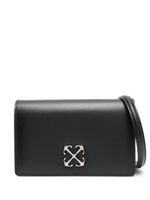 Off-White Arrows-motif leather cross-body bag - Noir - thumbnail