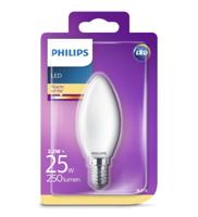 Philips Lighting LED Energielabel A++ (A++ - E) E14 Kaars 2.2 W = 25 W Warmwit (Ø x l) 35 mm x 97 mm Filament / Retro-LED 1 stuk(s)