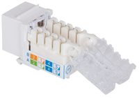 Intellinet abschließbare Cat6 Modularbuchse UTP Keystone werkzeuglos weiß RJ45-inbouwmodule Keystone CAT 3, CAT 4, CAT 5, CAT 5e, CAT 6 - thumbnail