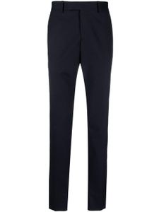 Lardini pantalon de costume à coupe slim - Bleu