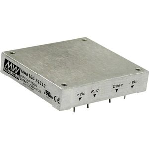 Mean Well MHB100-48S24 DC/DC-converter 100 W Aantal uitgangen: 1 x Inhoud 1 stuk(s)