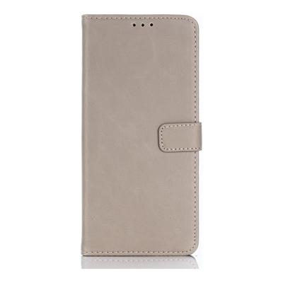 Shop4 - Samsung Galaxy Note 8 Hoesje - Wallet Case Retro Grijs