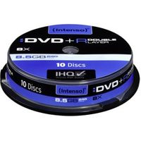 1x10 Intenso DVDR 8.5GB 8x Speed. dubbel laags Cakebox - thumbnail