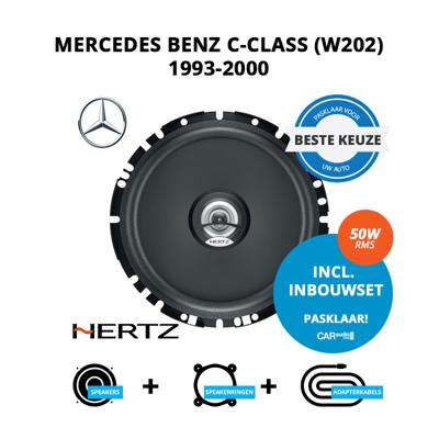 Beste speakers voor Mercedes Benz C-Class (W202) 1993-2000 - Achterpanelen/deuren Beste speakers voor Mercedes Benz C-Class (W202) 1993-2000 - Achterpanelen/deuren