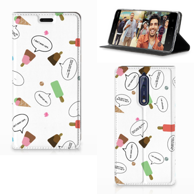 Nokia 8 Flip Style Cover IJsjes