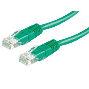 VALUE Patchkabel Cat.6 UTP (Class E), groen, 10 m