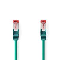 S/FTP CAT6 Gigabit netwerkkabel / groen - LSZH - 20 meter