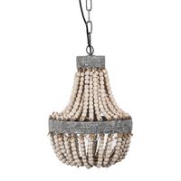 Perle kralen lamp Medium - thumbnail