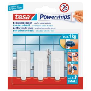 6x Tesa Powerstrips haken small klusbenodigdheden