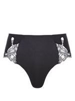 Kiki de Montparnasse culotte Giselle à taille haute - Noir