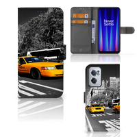 OnePlus Nord CE 2 Flip Cover New York Taxi