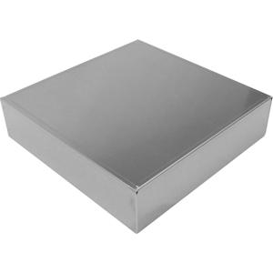 Hammond Electronics 1444-12123 Chassisbehuizing (l x b x h) 305 x 305 x 76 mm Aluminium Natuur 1 stuk(s)