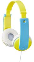 JVC HA-KD7-Y-E kinder stereo hoofdtelefoon geel/blauw, één maat