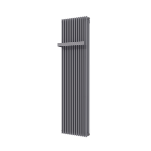 Vipera Corrason dubbele badkamerradiator 50 x 180 cm centrale verwarming antraciet grijs zij- en middenaansluiting 2.857W