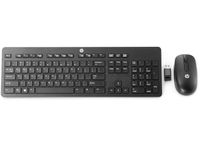 HP Wireless (Portugal) toetsenbord RF Draadloos QWERTY Portugees Zwart - thumbnail