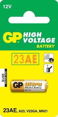 GP Batteries High Voltage 23A Wegwerpbatterij Alkaline GP Batteries High Voltage 23A Wegwerpbatterij Alkaline