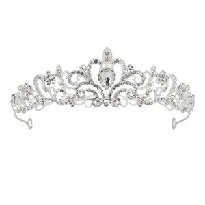 Metalen tiara Royal Mary