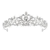 Metalen tiara Royal Mary - thumbnail