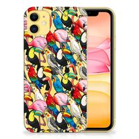 Apple iPhone 11 TPU Hoesje Birds