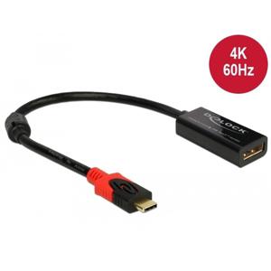 DeLOCK DeLOCK DisplayPort adapter voor USB-C monitor 4K