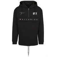 Rugby Vintage - Australië Wallabies Anorak Hoodie - Zwart - thumbnail