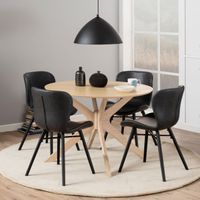 Bendt Ronde Eettafel Evald 105cm Eiken - Naturel