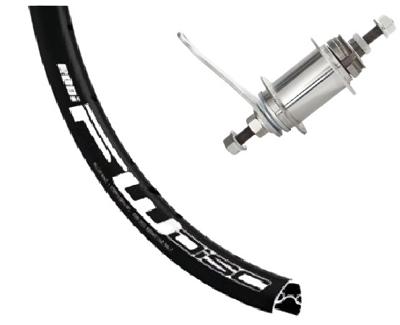 Rodi achterwiel 28 inch 622 mm ventura alu/zink zwart Rodi achterwiel 28 inch 622 mm ventura alu/zink zwart