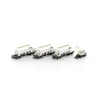 Jägerndorfer LC66306 N set van 3 stortgoedwagens + Liebherr A922 rail SERSA