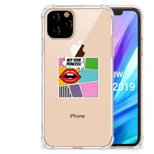 Apple iPhone 11 Pro Anti Shock Bumper Case Popart Princess