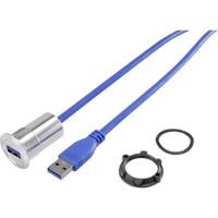 TRU Components USB A inbouwbus 3.0 USB 21-BK Inhoud: 1 st