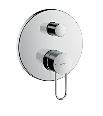 Axor Uno 3 afdekset badkraan beugelgreep en zekerheidscomb., chroom