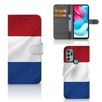 Motorola Moto G60s Bookstyle Case Nederlandse Vlag - thumbnail