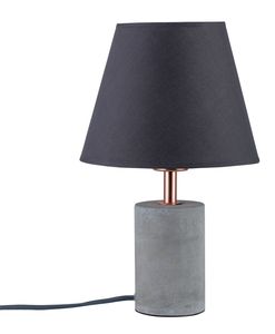 Paulmann Neordic Tem 79622 Bedlamp LED E27 20 W Beton-grijs, Koper, Antraciet