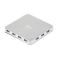 i-tec Metal U3HUBMETAL10 interface hub USB 3.2 Gen 1 (3.1 Gen 1) Type-A 5000 Mbit/s Zilver - thumbnail