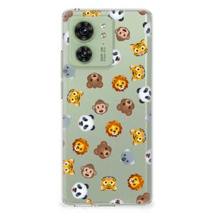 TPU bumper voor Motorola Edge 40 Dieren Emojis