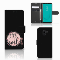 Samsung Galaxy J6 2018 Leuk Hoesje Boho Stay Wild
