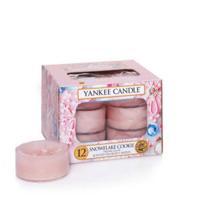 Yankee Candle Snowflake Cookie waxinelichtjes 12 stuks