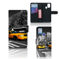 Samsung Galaxy M31 Flip Cover New York Taxi