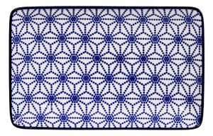 Tokyo Design Studio - Nippon Blue - Rechthoekig Bord - Ster - 21 x 13.5cm