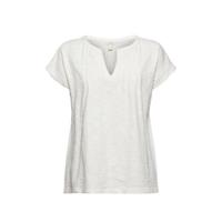 ESPRIT Women Casual T-shirt van biologisch katoen wit