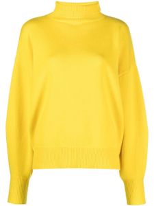 ISABEL MARANT roll-neck cashmere jumper - Jaune