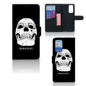 Telefoonhoesje met Naam OnePlus 9 Pro Skull Eyes