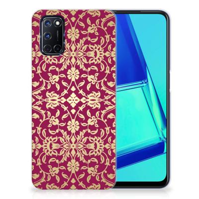 Siliconen Hoesje OPPO A52 | A72 Barok Pink Siliconen Hoesje OPPO A52 | A72 Barok Pink